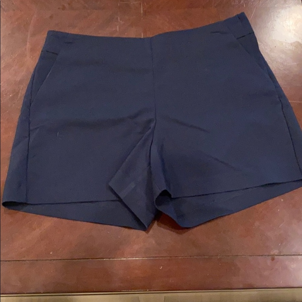High Rise Navy Blue Shorts size 13/14